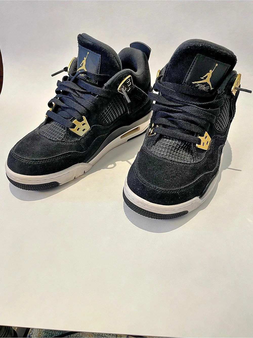 Jordan Air Jordan 4 Retro Royalty Black & White Sneakers